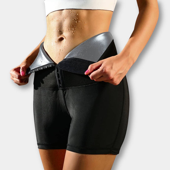 SweatFit Waist Trainer – High Waist Sauna Leggings with Waist Trainer for Women | Bowlift