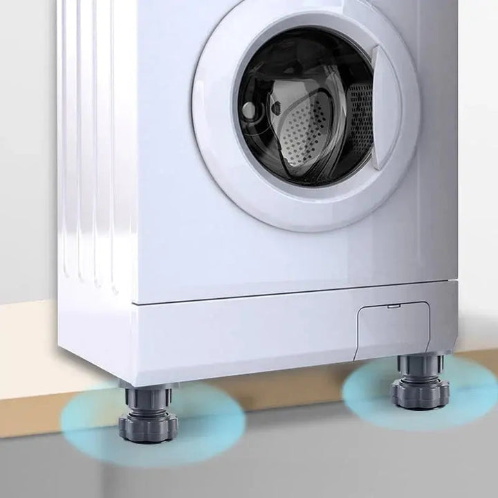 BowLift | Height Adjustable Anti-Vibration Pads for Washing Machines – 4-Piece Set