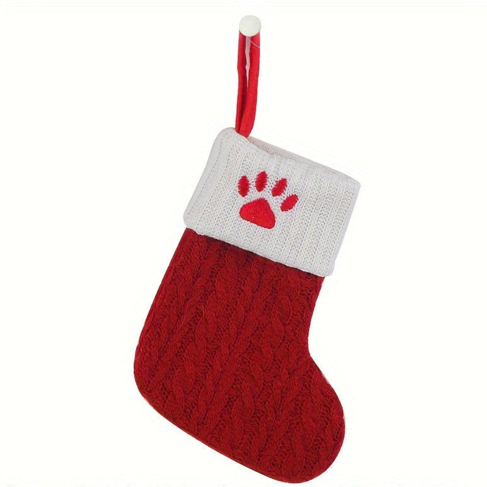 BowLift | Christmas Stocking Knit Monogram Alphabet Decorative Holiday Sock