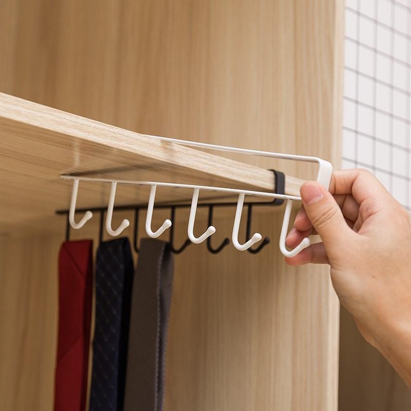 BowLift | Home seamless kitchen storage rack nail free hanging wrought iron wardrobe hook kitchen organizer ZP01261501