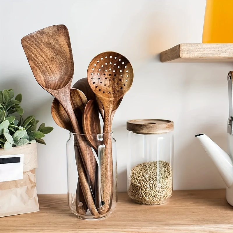 BowLift | NordicWood Kitchen Utensil Set – Sustainable & Stylish Cooking Essentials for Every Kitchen