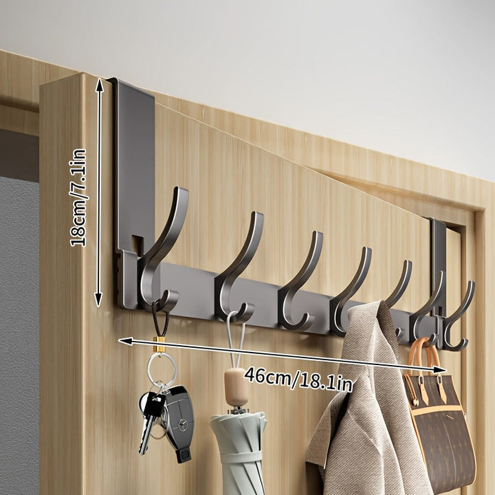 SlimLine Door Hook – Hanging System without Drilling made of Sturdy Aluminum | Bowlift