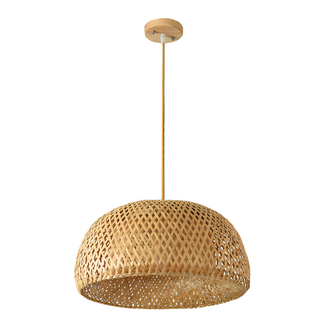 BowLift | Aesthetic Wicker Pendant Lamp