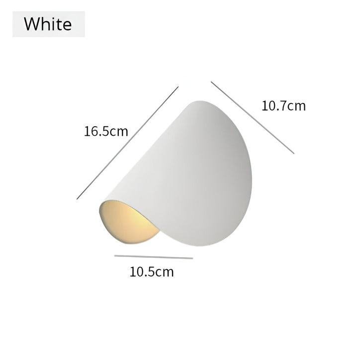 BowLift | Swivel Metal Wall Lamp with Curved Design, Ideal for Any Room