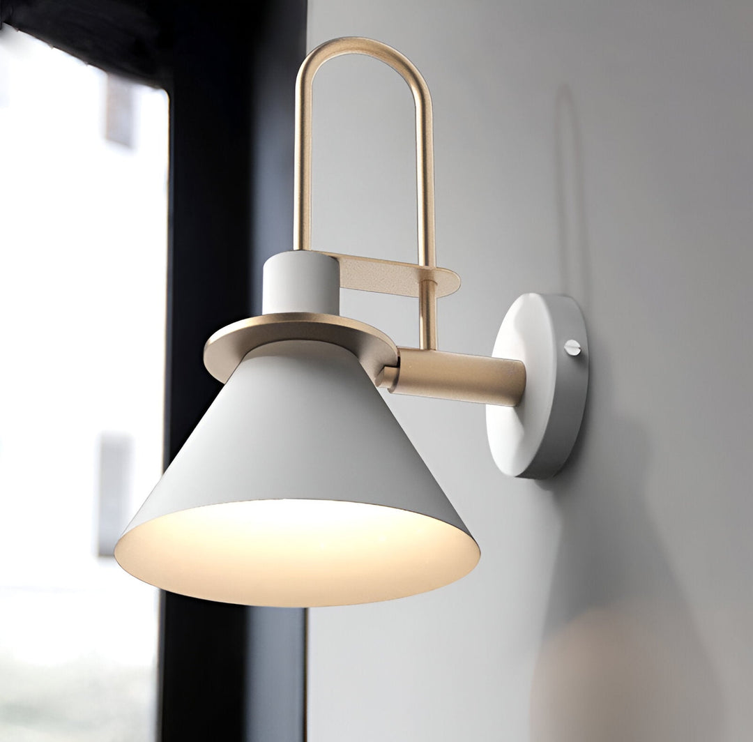BowLift | Postmodern LED Wall Lamp with Trumpet Shaped Design