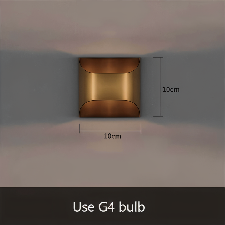GildBeam Elegant LED Wall Light Bowlift