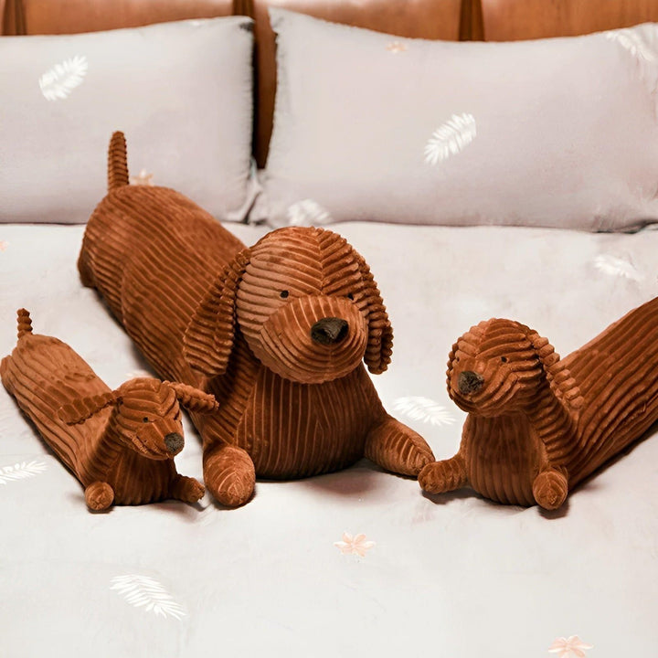 SnuggleHound Pillow - Ergonomic Dachshund Plush Pillow | Bowlift