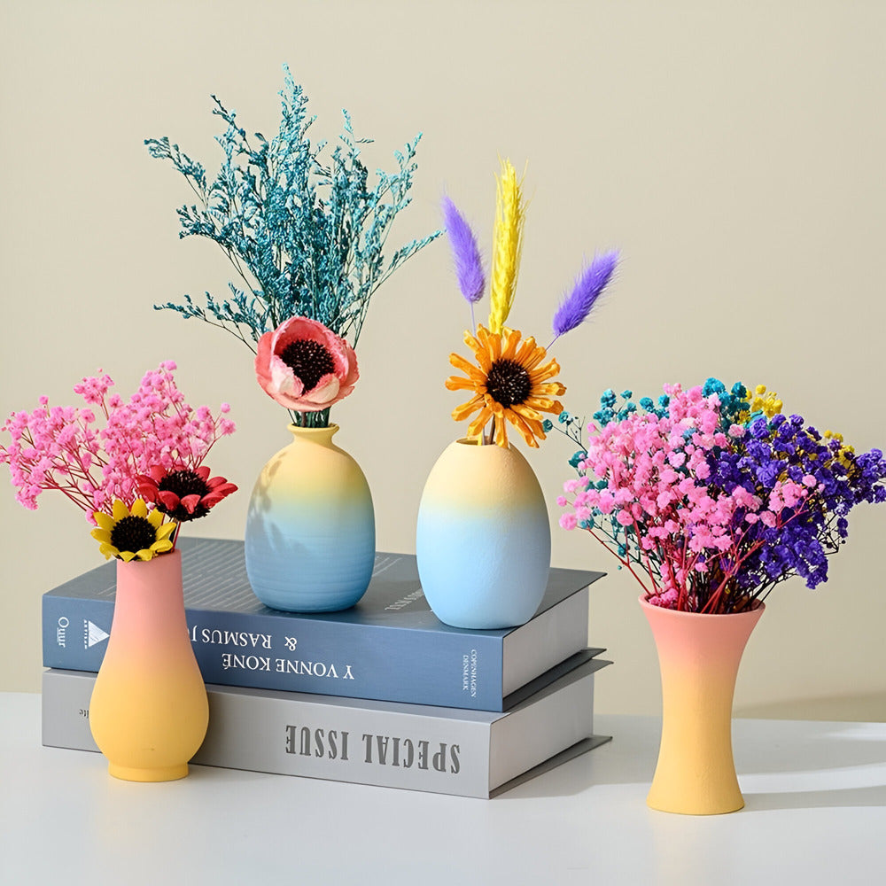 BowLift | Elegant Ceramic Vase in Macaron Colors