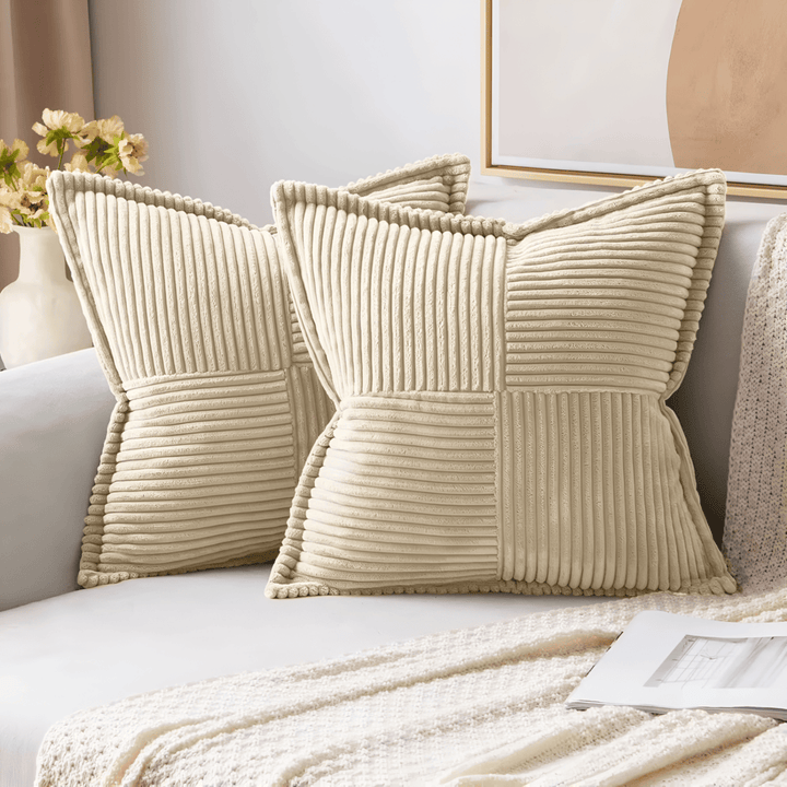 BowLift | Stain-resistant Solid Cushion Cover