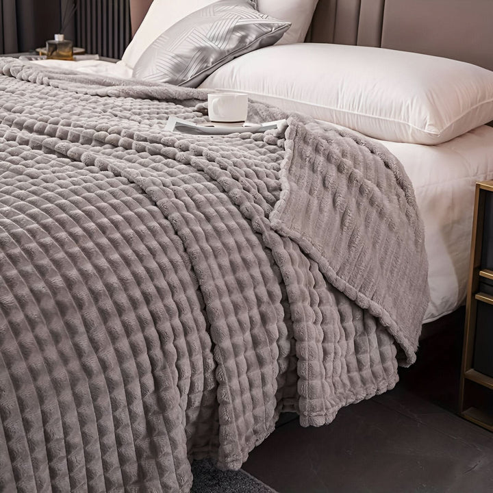 BowLift | CORALWAVE – Ultra-soft Textured Fleece Blanket