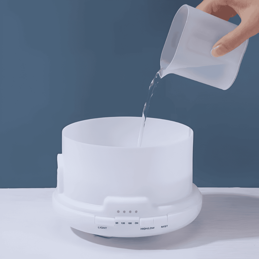 BowLift | LED Aroma Diffuser with Bluetooth Speaker and Humidifier
