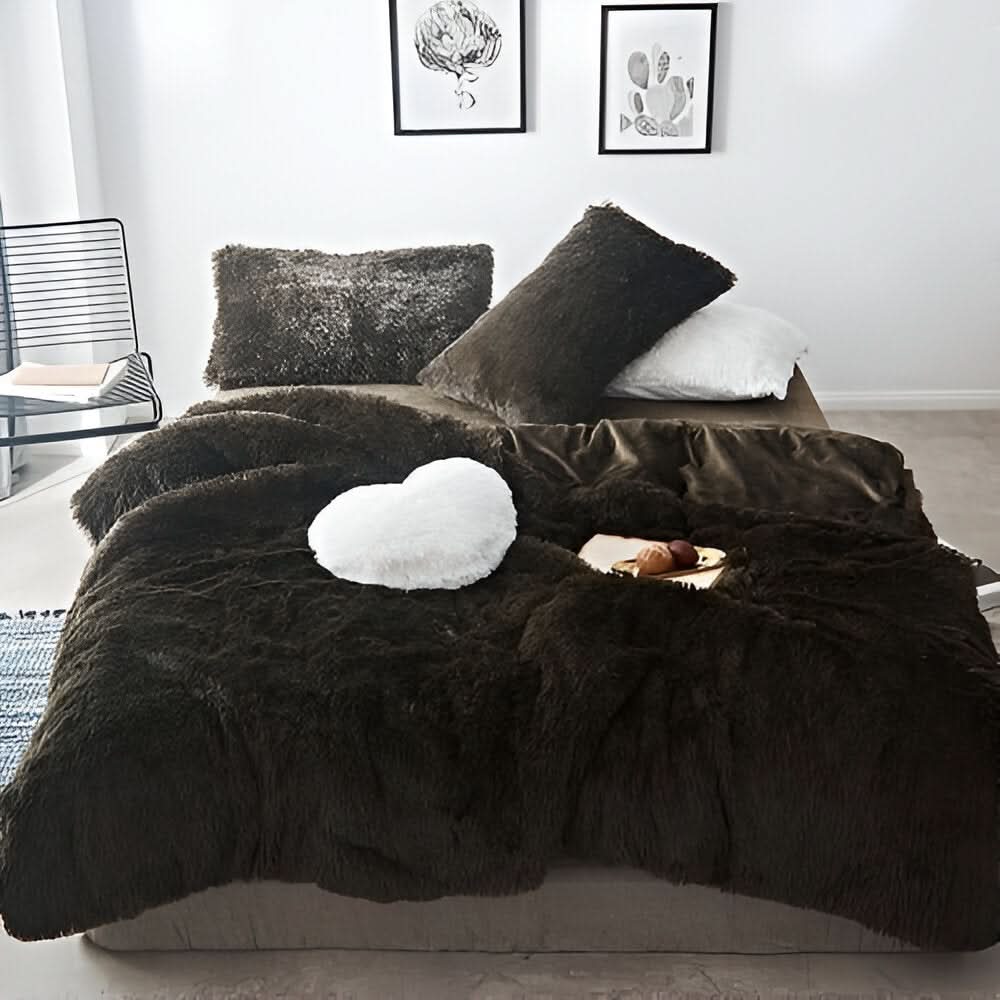 BowLift | FLUFFUREST – Plush Fleece Bedding Set