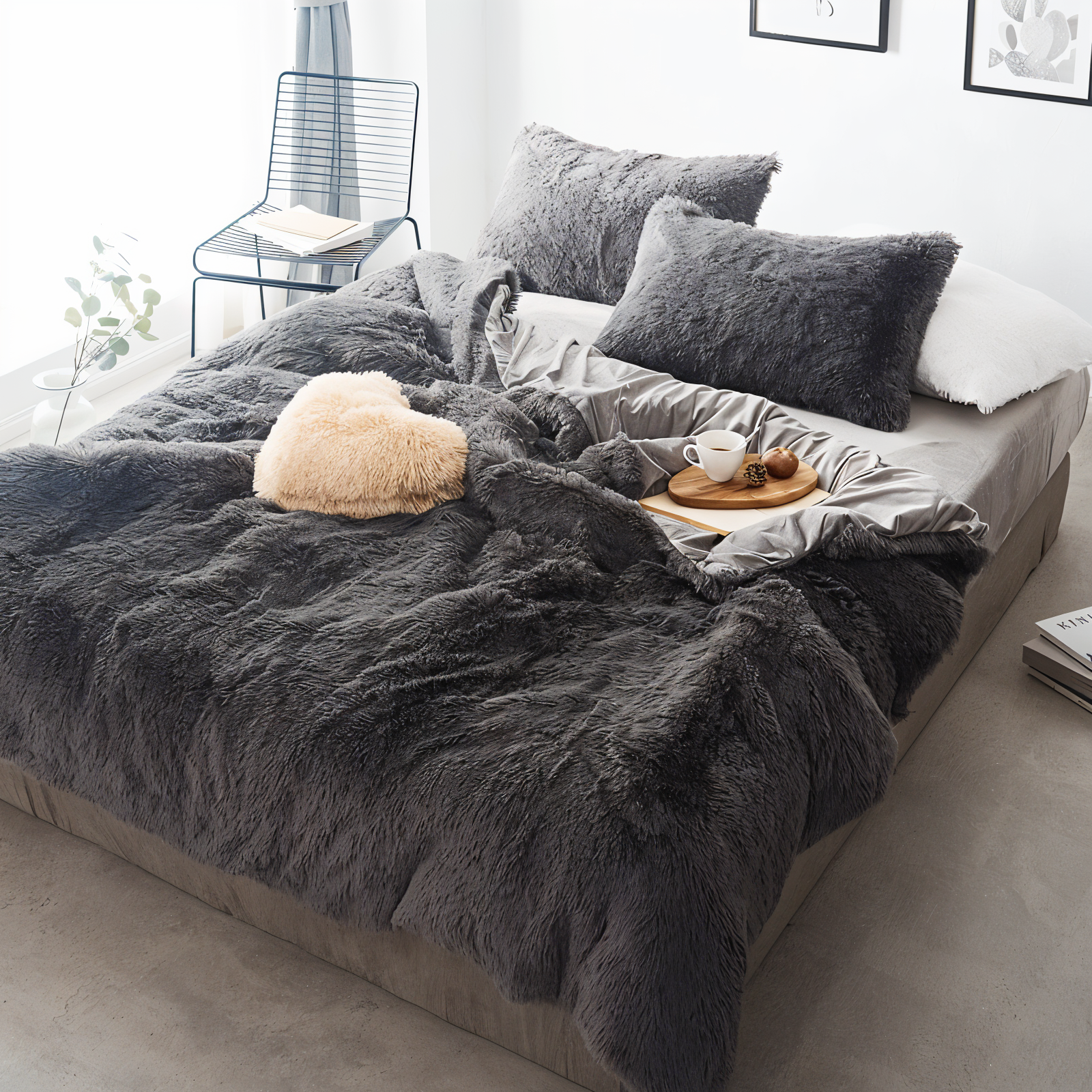 BowLift | FLUFFUREST – Plush Fleece Bedding Set