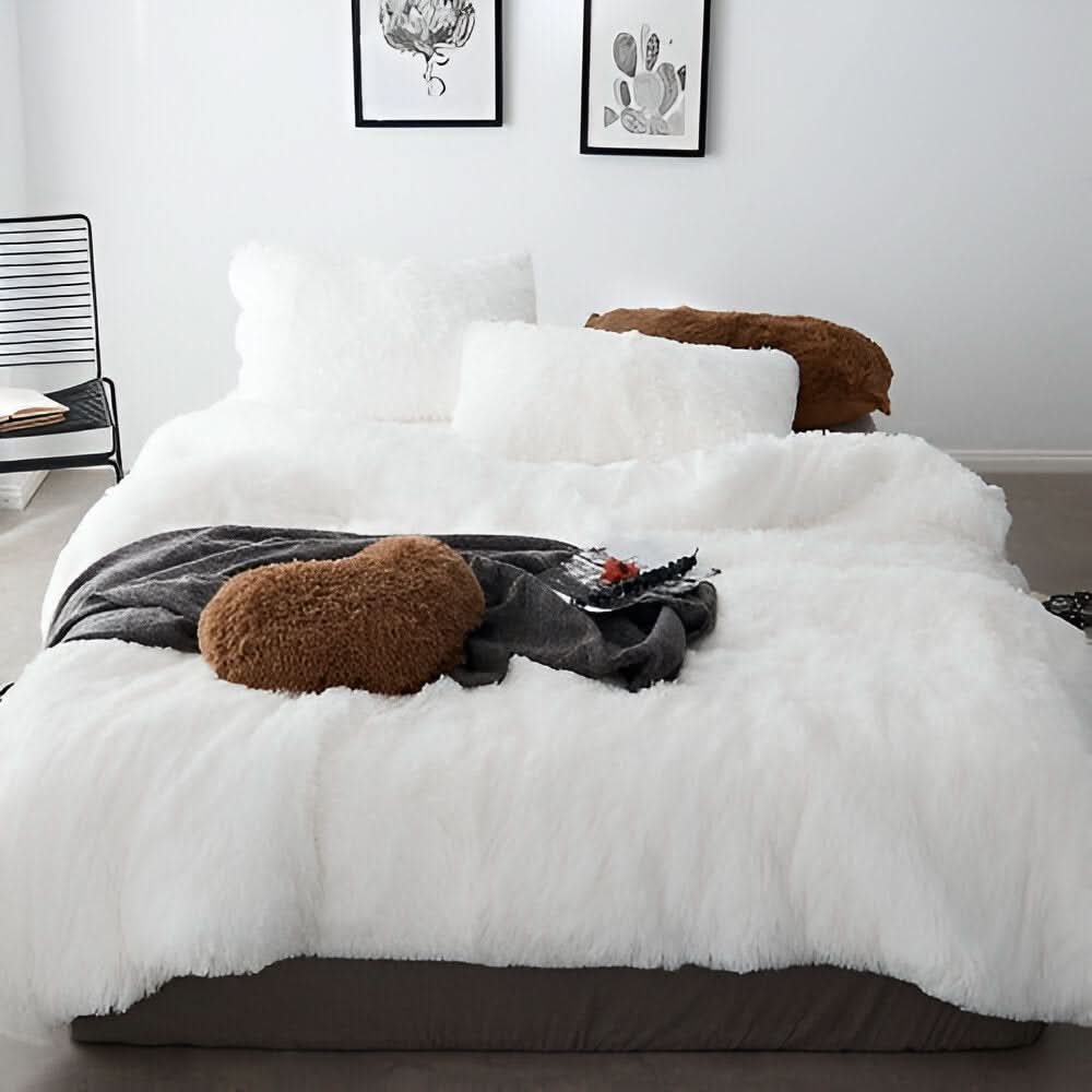 BowLift | FLUFFUREST – Plush Fleece Bedding Set