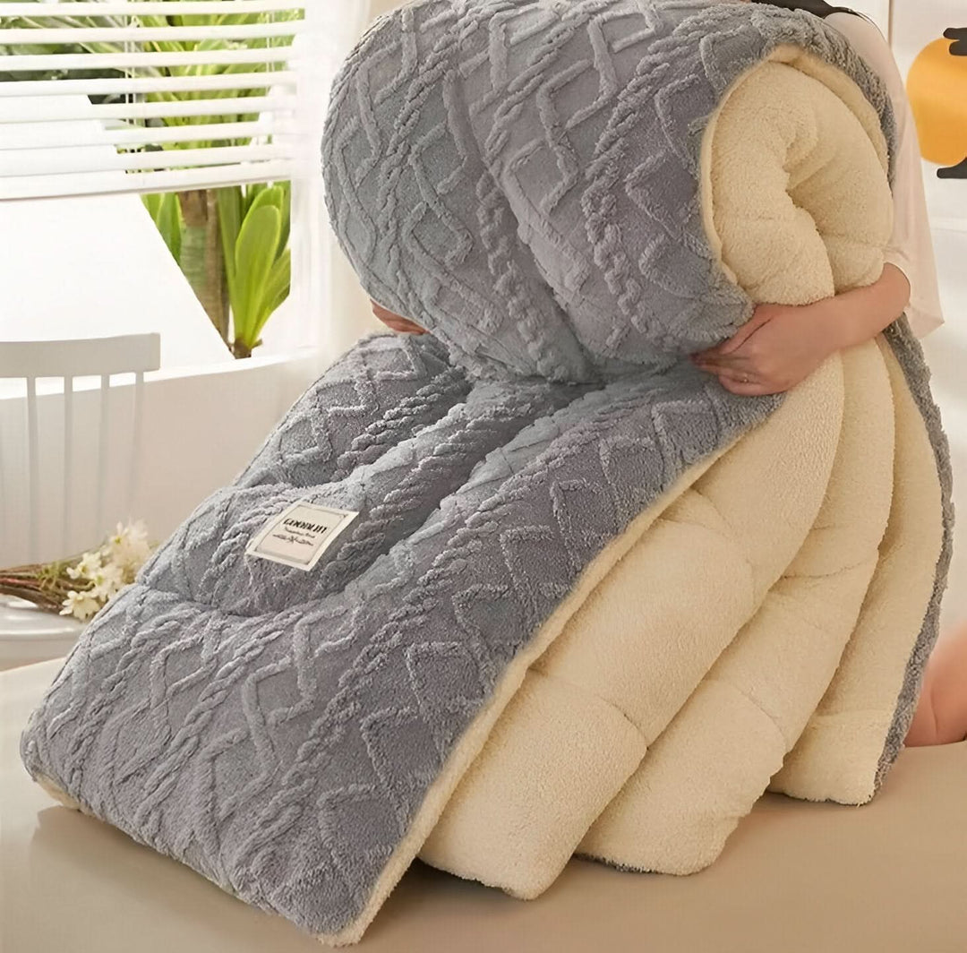 BowLift | SOFTIQUE - VelvetPlush Reversible Duvet Cover