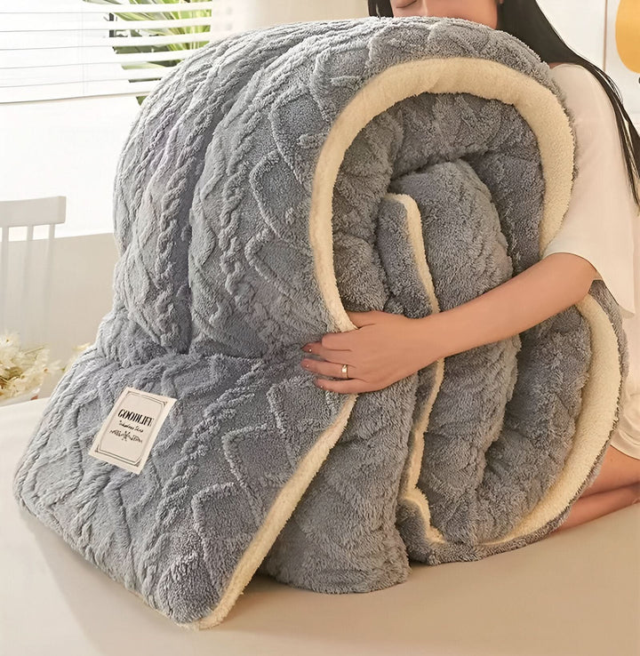 BowLift | SOFTIQUE - VelvetPlush Reversible Duvet Cover