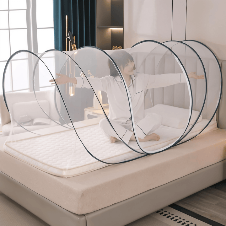 BowLift | Foldable round mosquito net with fine mesh