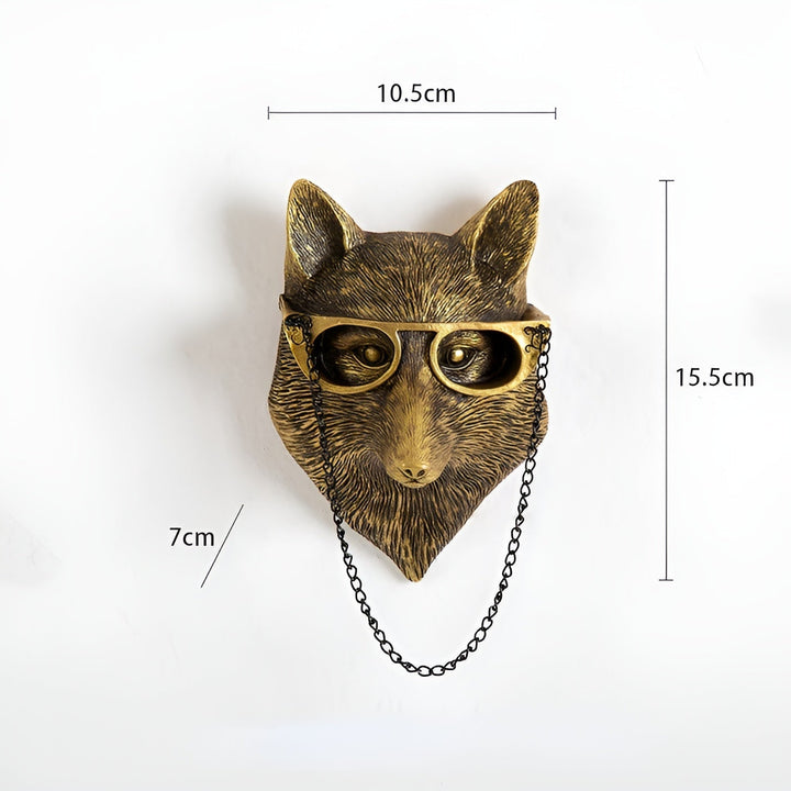 BowLift | Golden Head - Multifunctional Head Wall Hook Decoration and Wall Storage