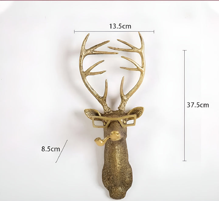 BowLift | Golden Head - Multifunctional Head Wall Hook Decoration and Wall Storage