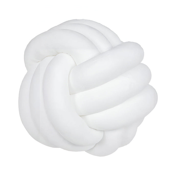 BowLift | Handmade Knotted Round Decorative Pillow