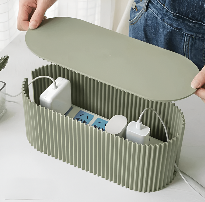 BowLift | Minimalistic Cable Box in Macaron Style