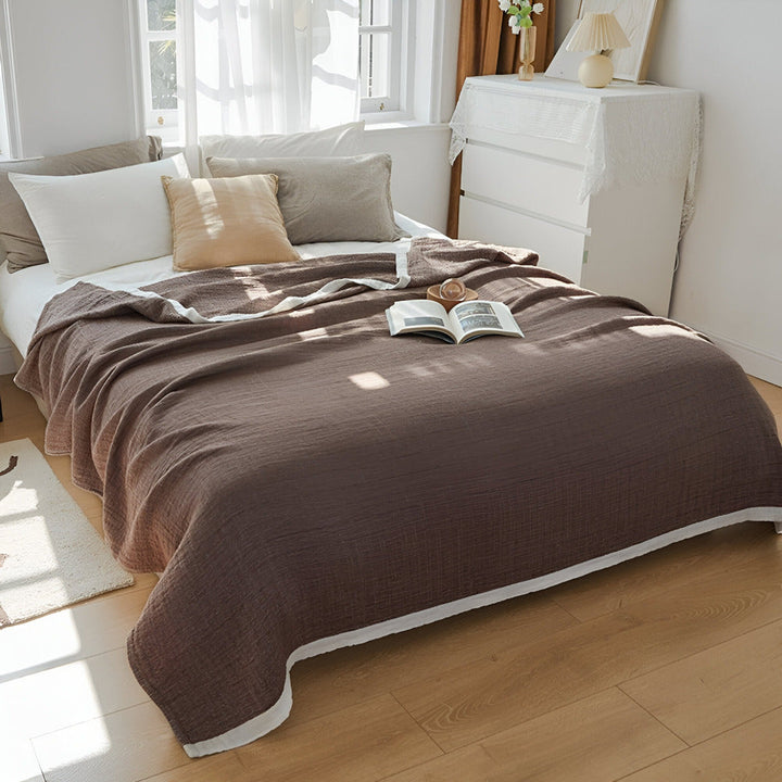 BowLift | Breathable Summer Blanket of Multi-Layered Mousseline Cotton