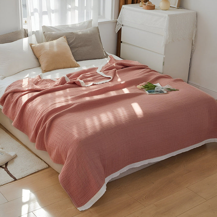 BowLift | Breathable Summer Blanket of Multi-Layered Mousseline Cotton