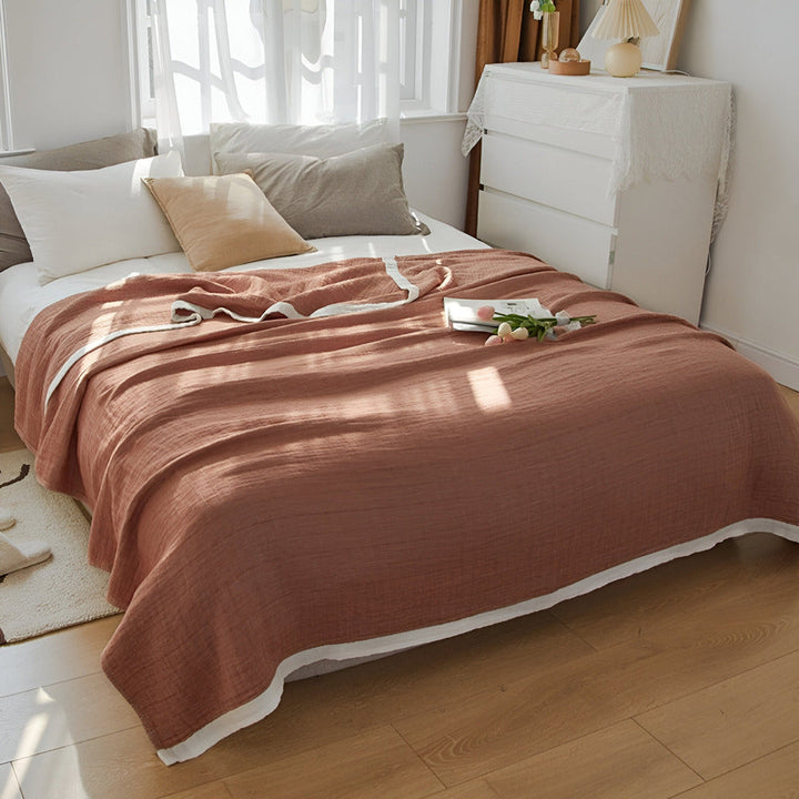 BowLift | Breathable Summer Blanket of Multi-Layered Mousseline Cotton