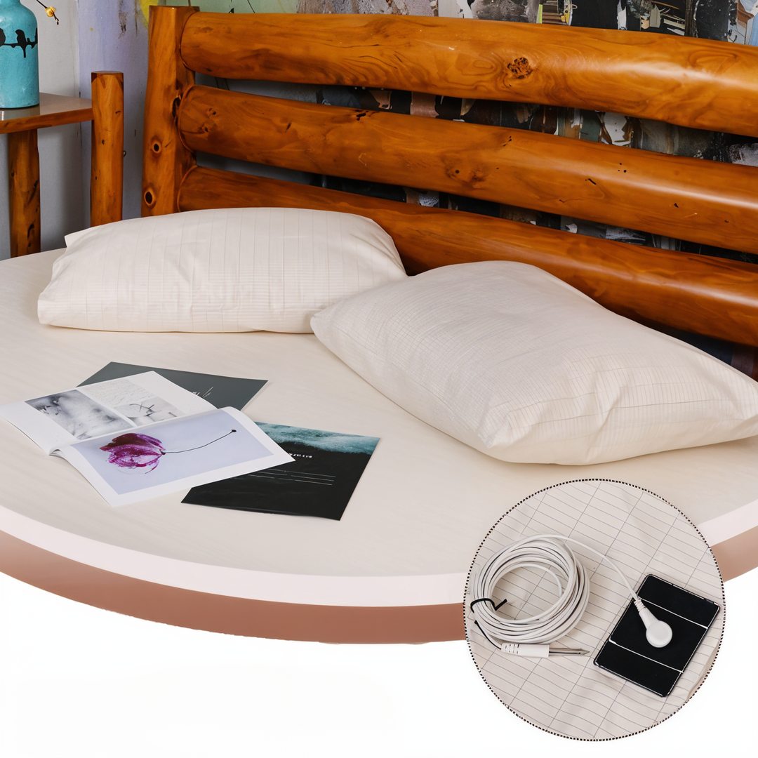 BowLift | Premium Conductive Grounding Sheet – Fitted Earthing Bed Sheet Single & Double Sizes