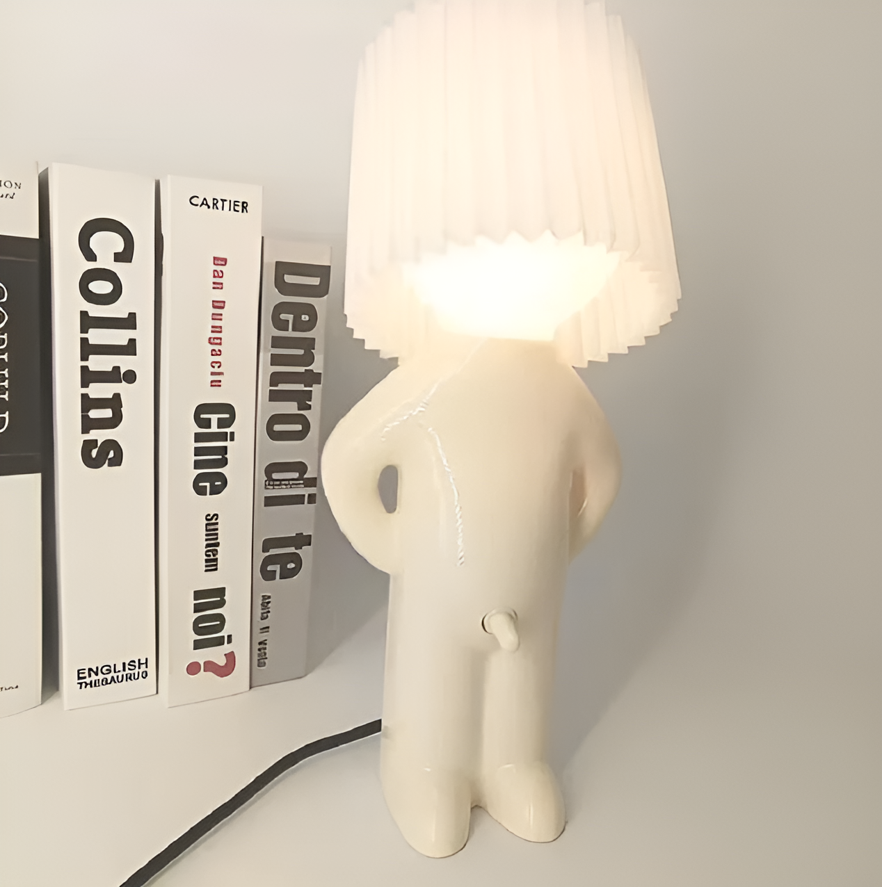 BowLift | Table lamp - Creative little Shy Boy LED lamp
