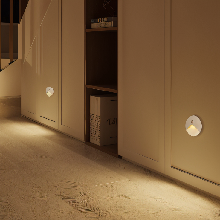BowLift | LuminiPath - Waterproof IP65 Wall Light - Indoor and Outdoor Wall Light - Motion Sensor Wall Light LED