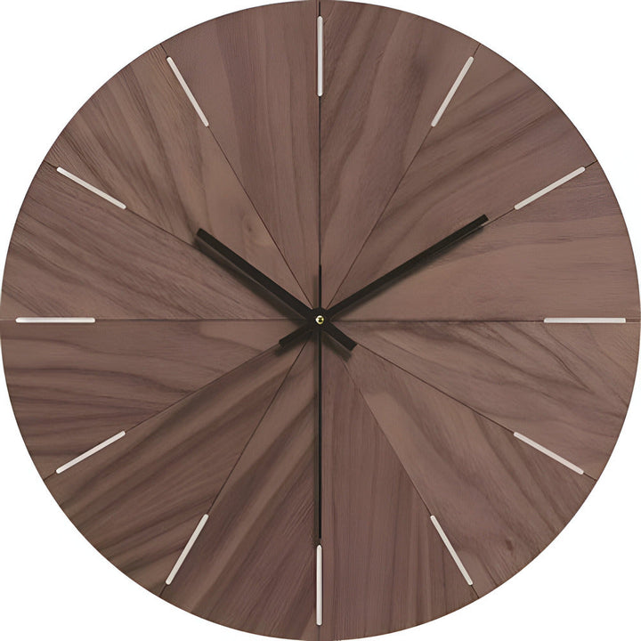 BowLift | Woodline Modern Silent Wall Clock – Minimalist Design in Solid Wood