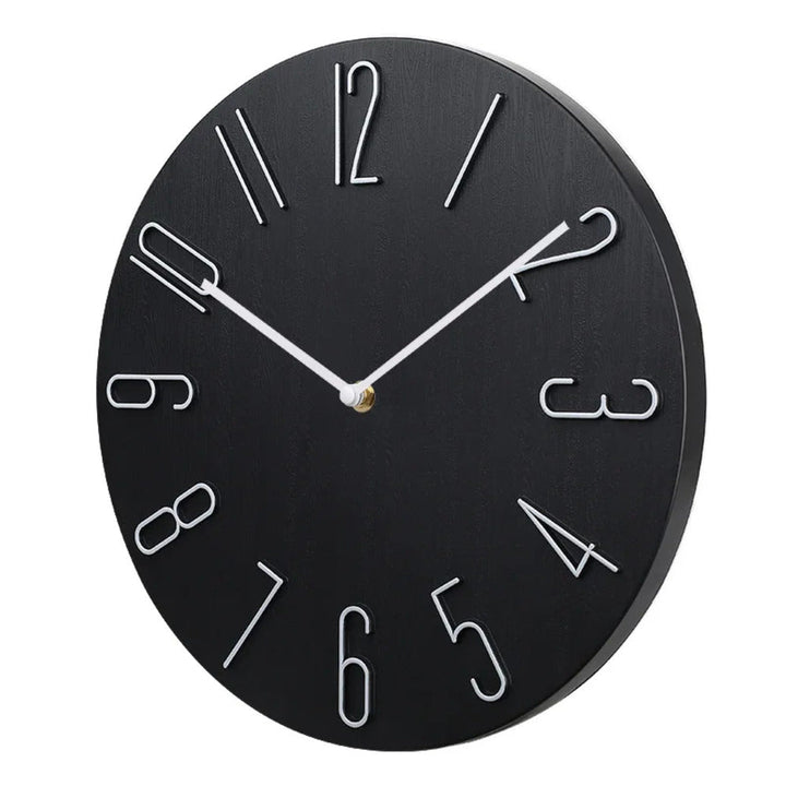 Silencio Modern Silent Wall Clock – Minimalist Design with Quartz Movement | Bowlift