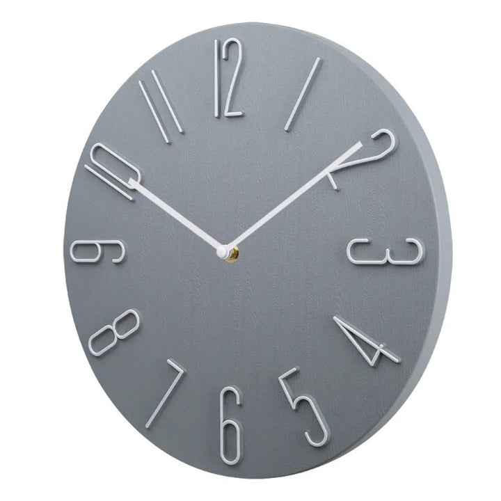 Silencio Modern Silent Wall Clock – Minimalist Design with Quartz Movement | Bowlift