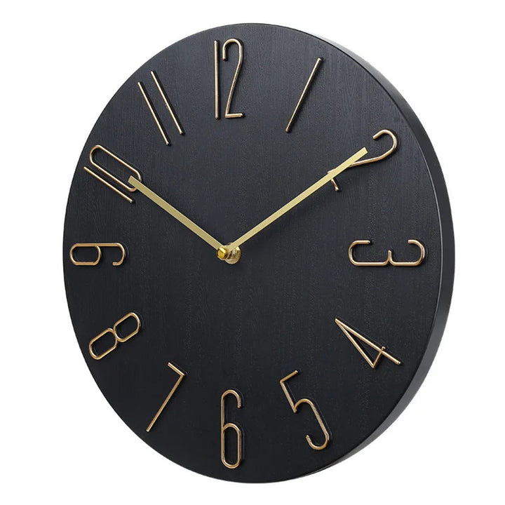 Silencio Modern Silent Wall Clock – Minimalist Design with Quartz Movement | Bowlift