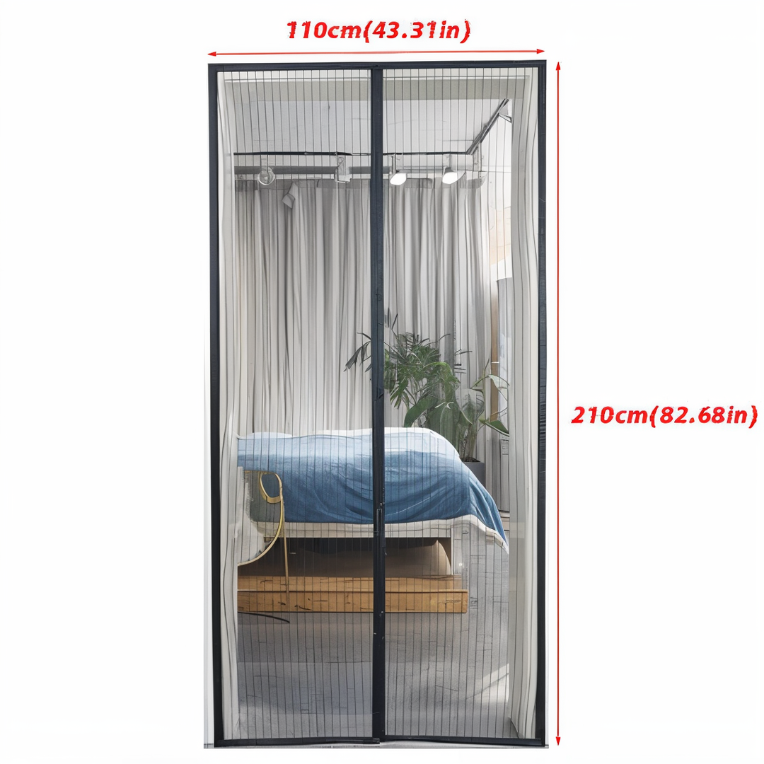 MagniSeal™ Magnetic Door Net Against Insects | Bowlift