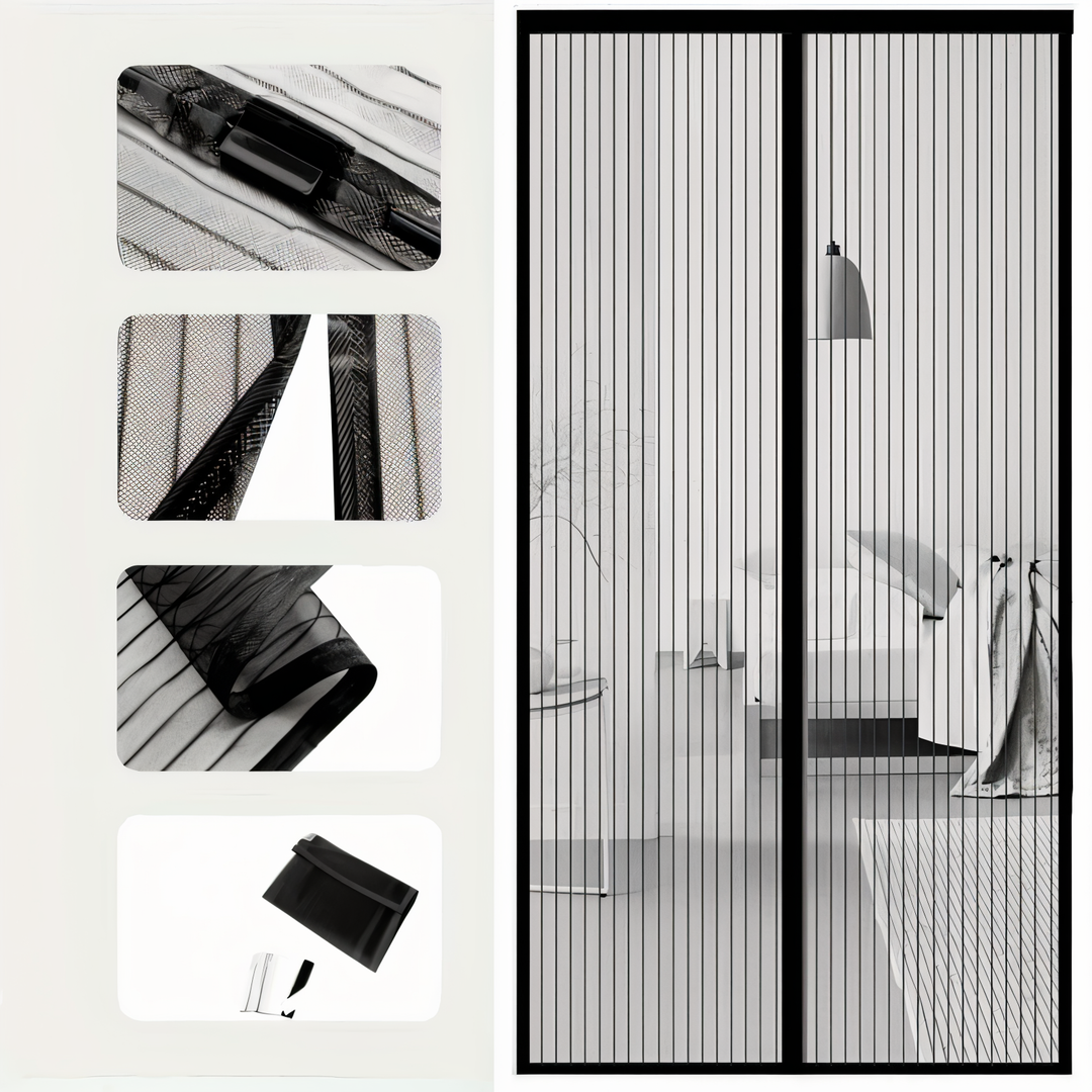 MagniSeal™ Magnetic Door Net Against Insects | Bowlift