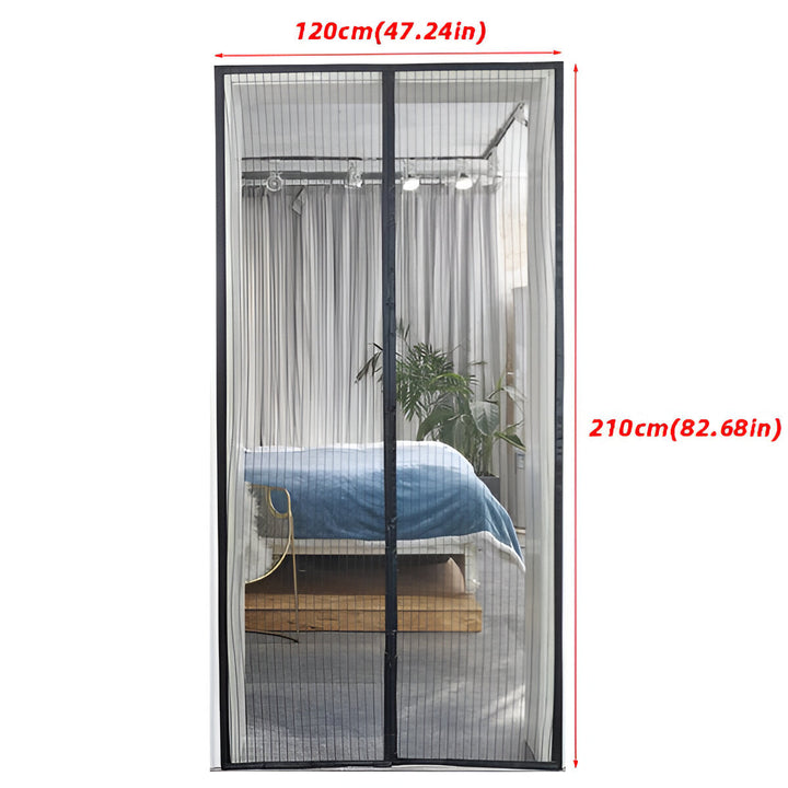 MagniSeal™ Magnetic Door Net Against Insects | Bowlift