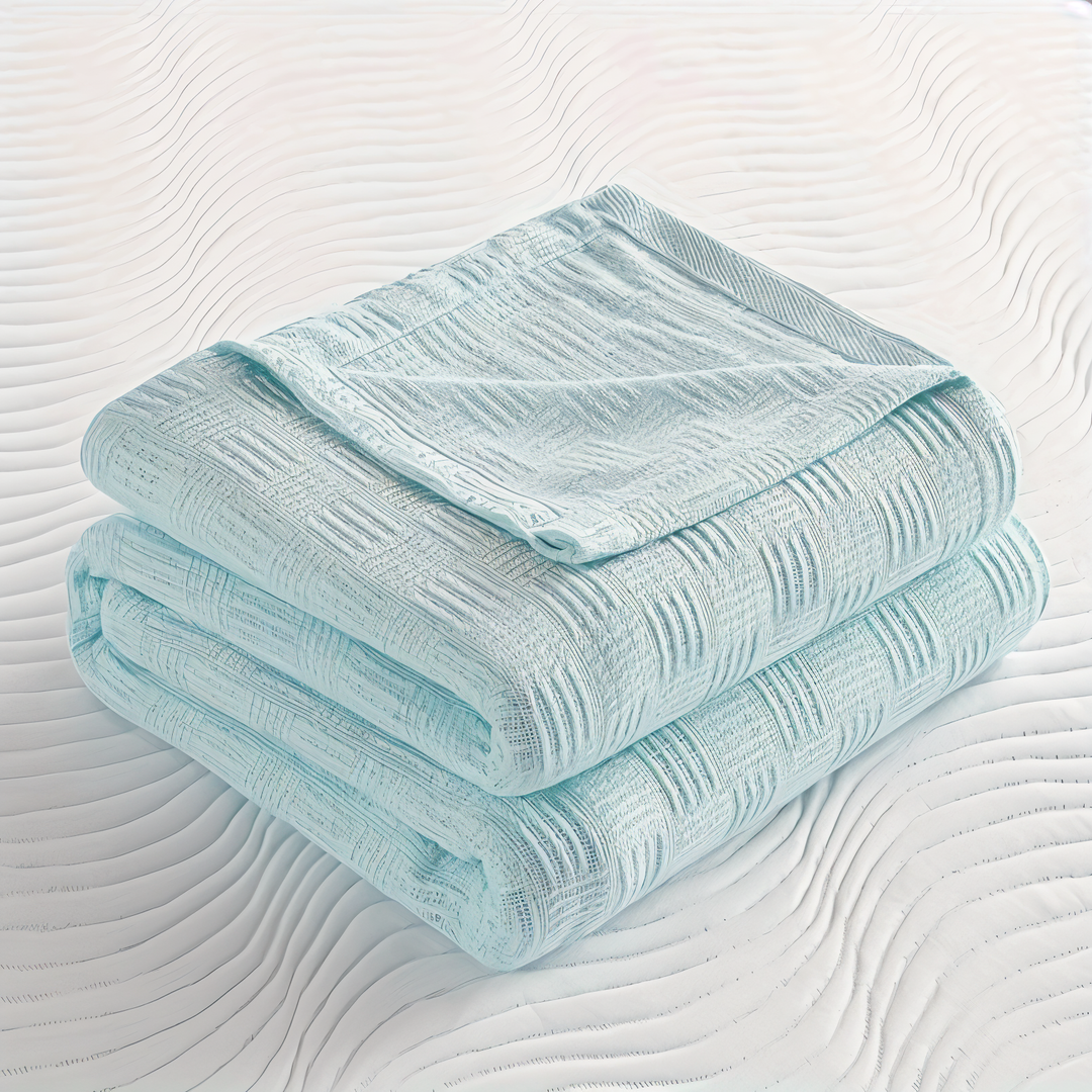 BowLift | LUMINOFT – Breathable knitted cotton blanket