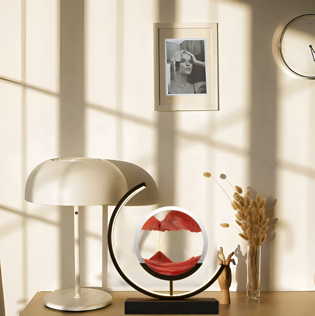 BowLift | Sand Glow Sand Lamp with Dimmable Remote Control