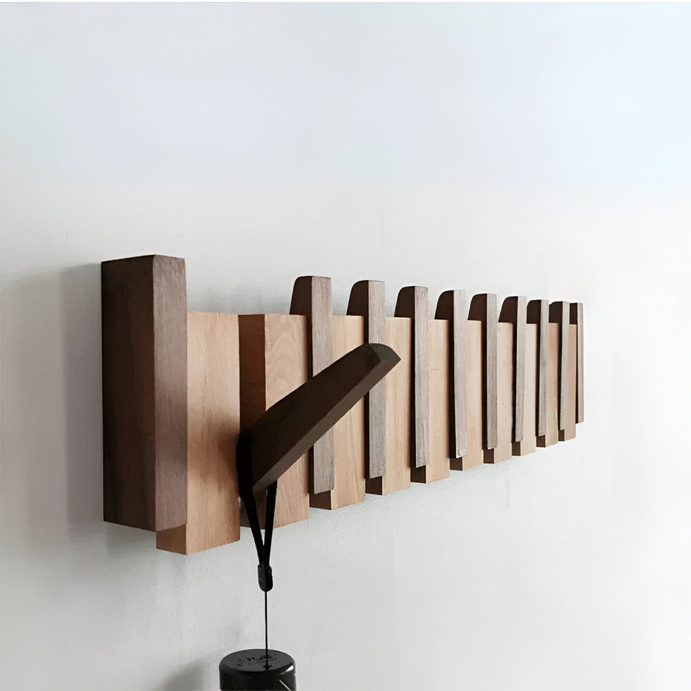 BowLift | Wooden Coat Hook in Piano Key Design for the Hall