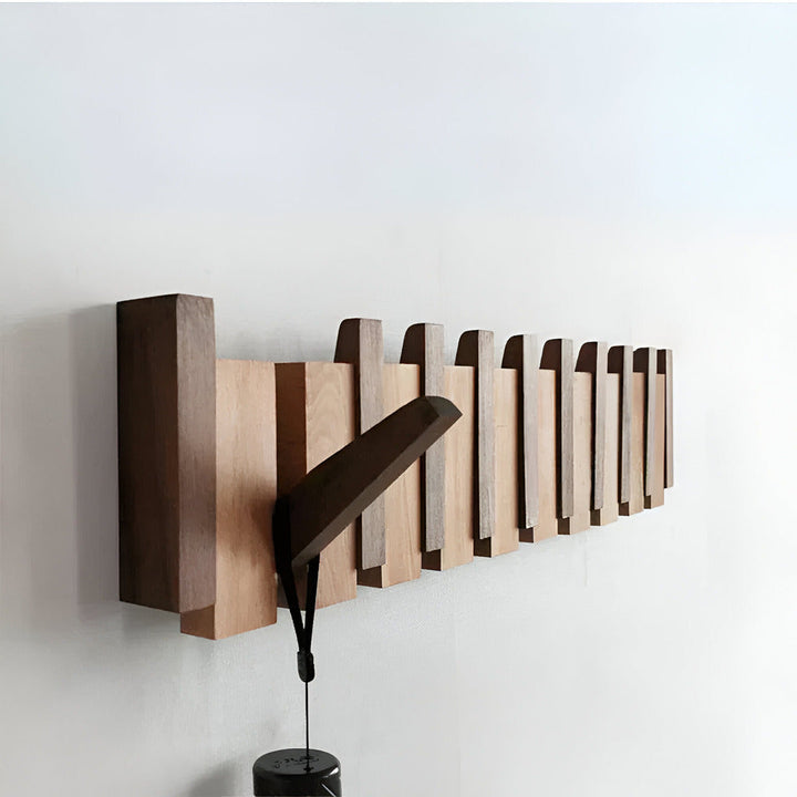 BowLift | Wooden Coat Hook in Piano Key Design for the Hall