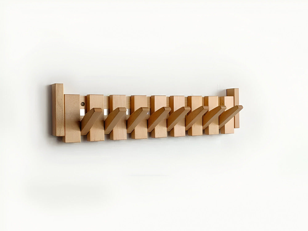 BowLift | Wooden Coat Hook in Piano Key Design for the Hall