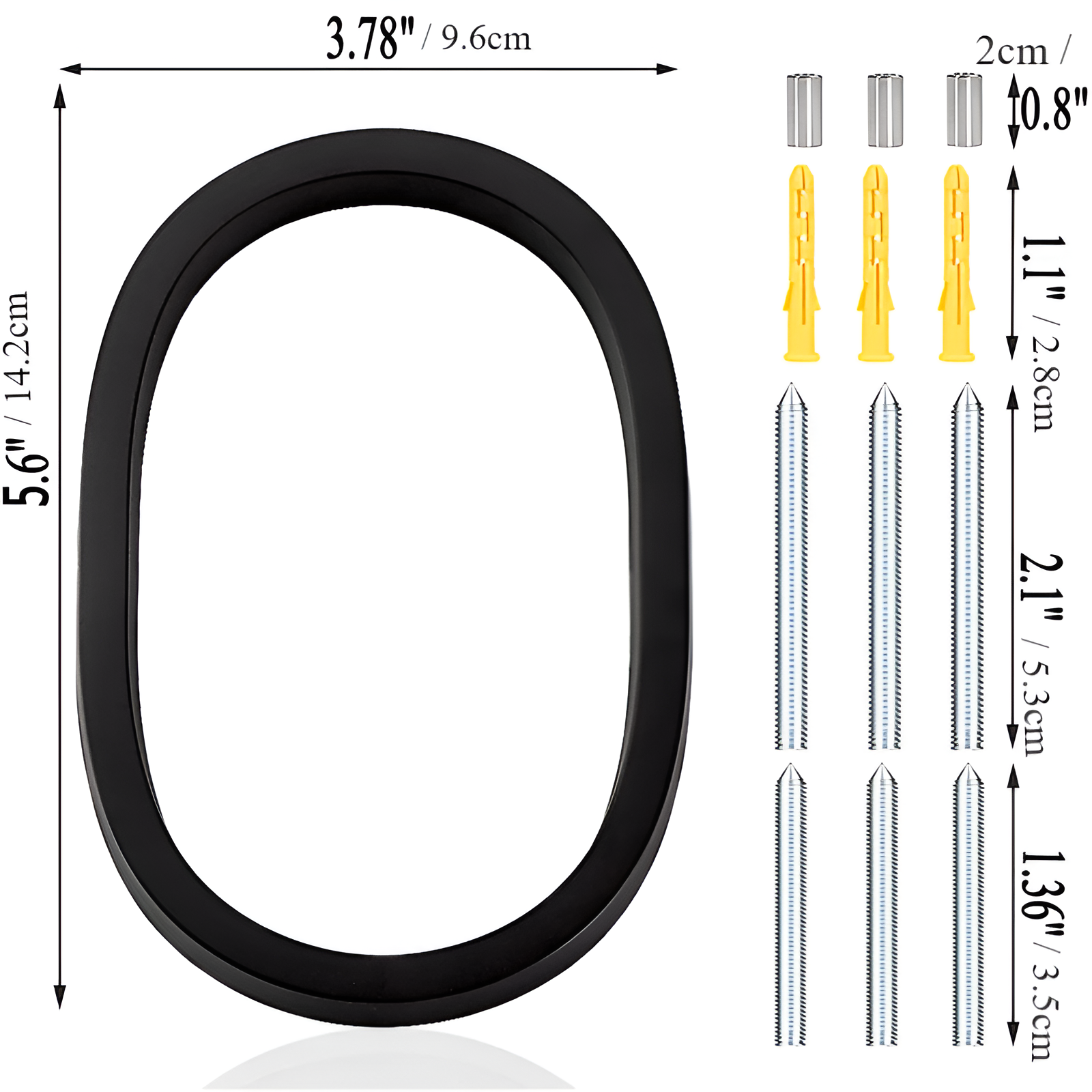 BowLift | Black Full House Number - House Number Modern - House Number Sign