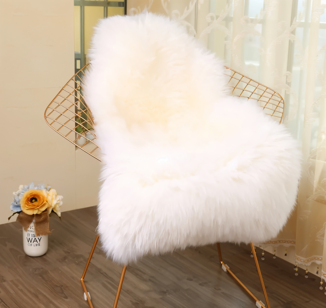 BowLift | ShearLuxe Faux Fur Rug – Soft Imitation Sheepskin for Home Decoration