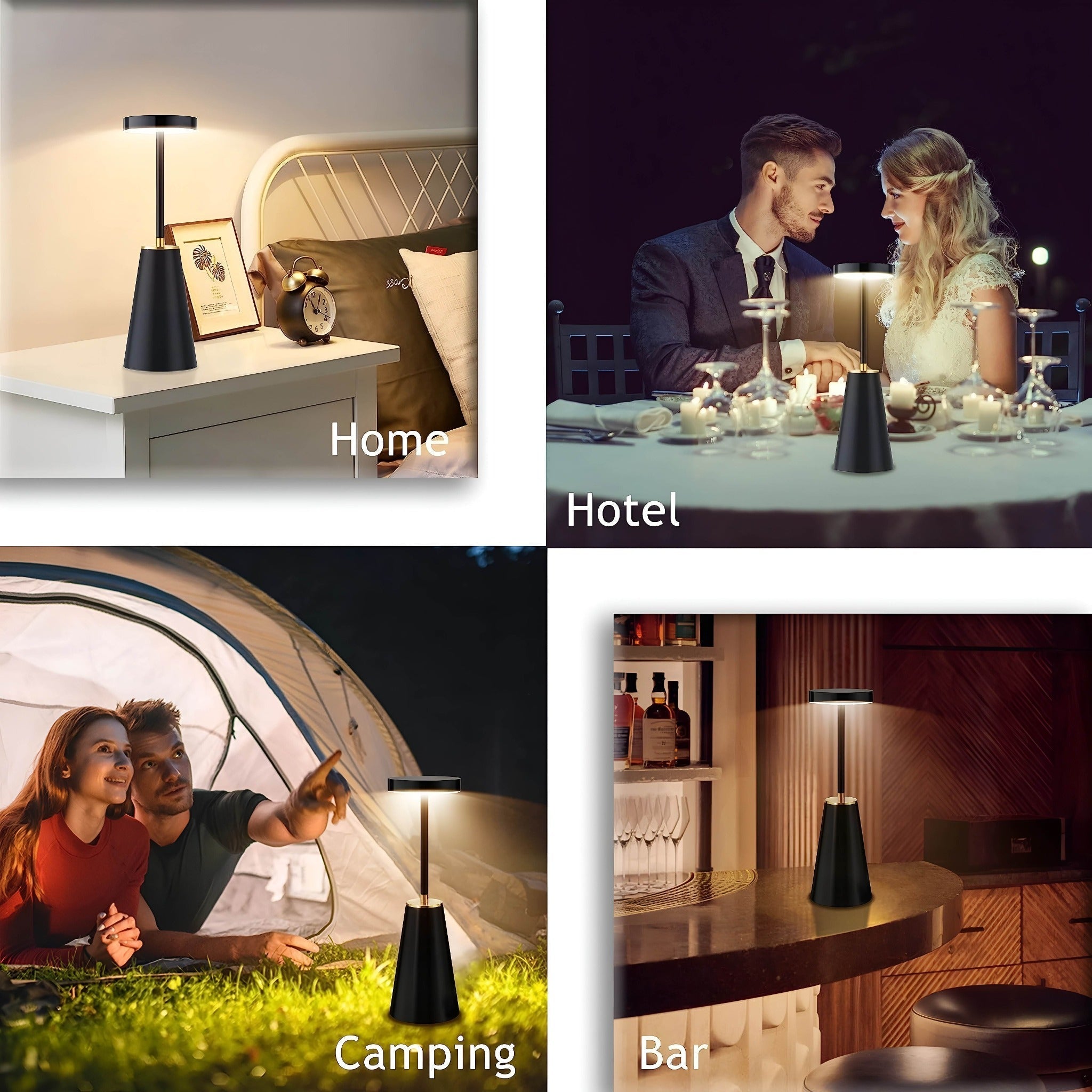 BowLift | Wireless Luxury Table Lamp Modern Dimmable Lighting