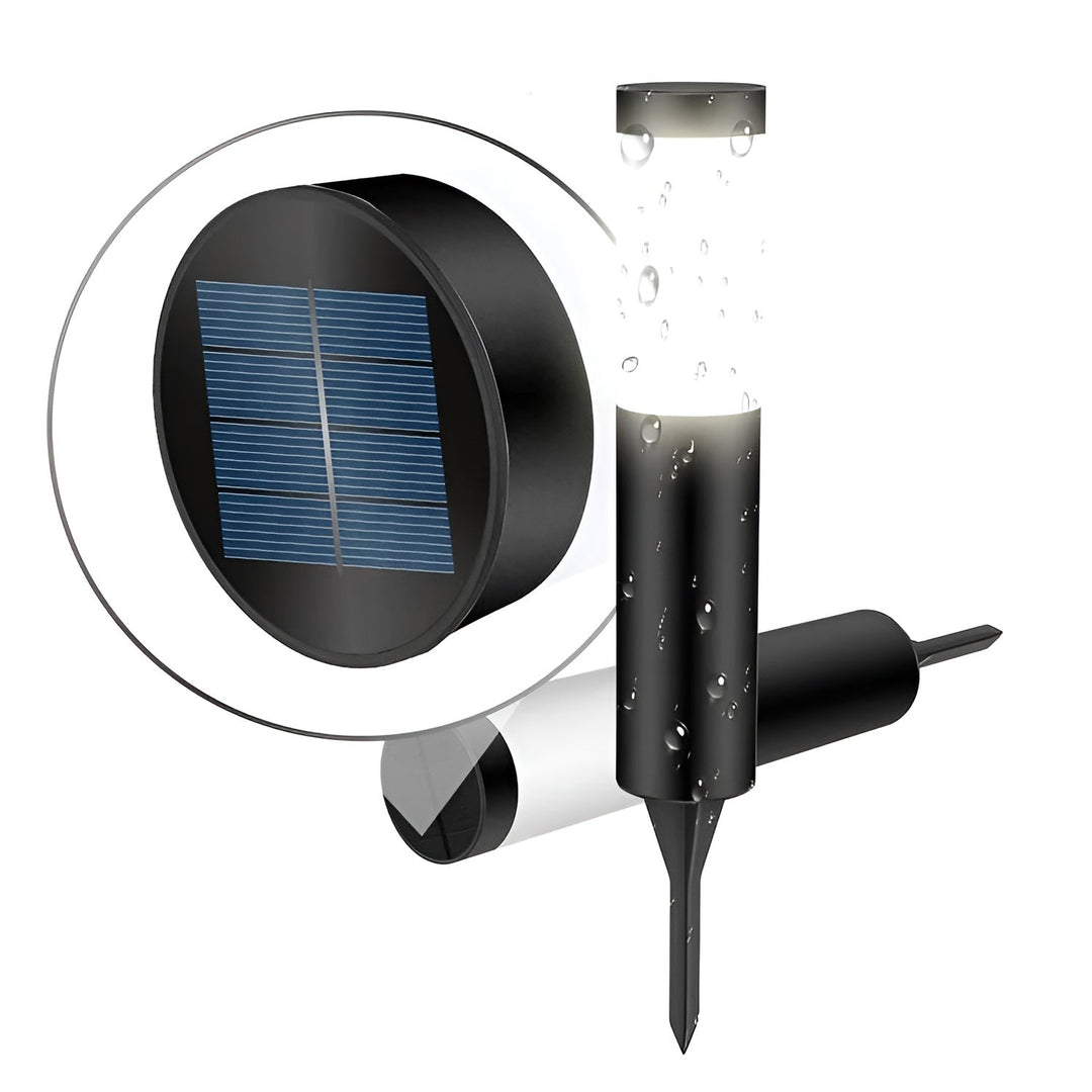 BowLift | SolarShimmer - Stainless Steel Solar Post Lights Outdoor Lamp