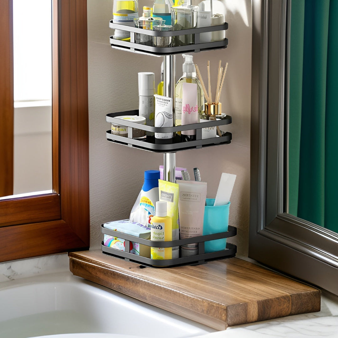 BowLift | Spice Rack - 360° Rotatable Multi-Functional Shelf for the Kitchen - Organize with Ease!