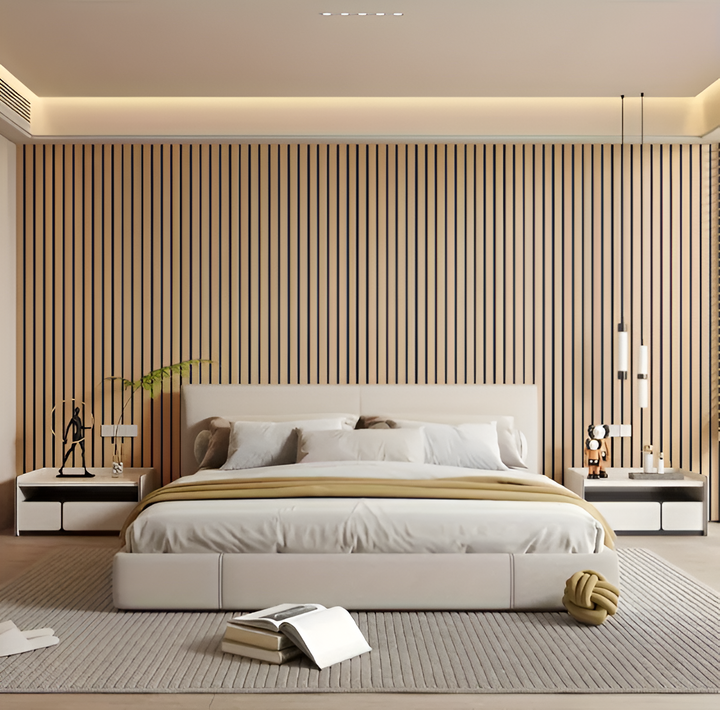 BowLift | Self-adhesive 3D PVC Wall Panel with Wood Look