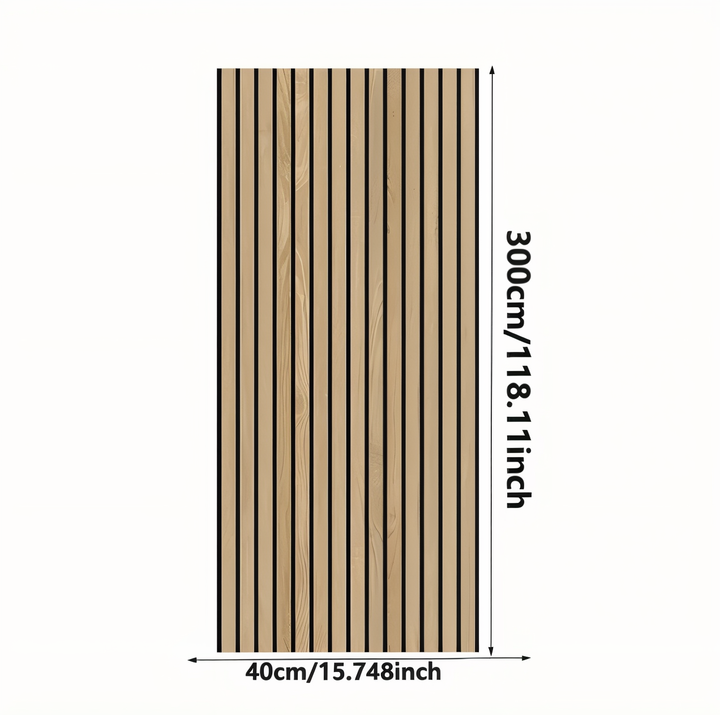 BowLift | Self-adhesive 3D PVC Wall Panel with Wood Look
